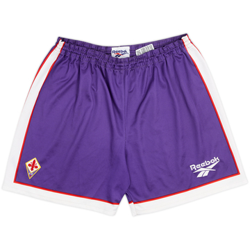 1996-97 Fiorentina Home Shorts - 5/10 - (M)