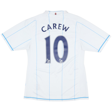 2007-08 Aston Villa Player Issue Away Shirt Carew #10 - 7/10 - (M)