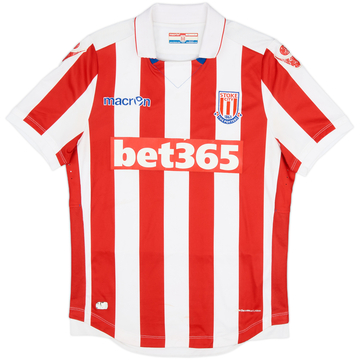 2016-17 Stoke City Home Shirt - 5/10 - (S)