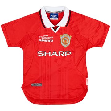 1997-00 Manchester United CL Shirt - 8/10 - (8-9 Years)