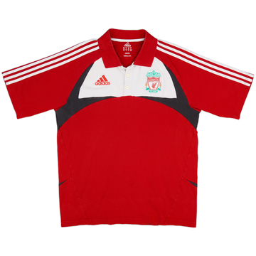 2007-08 Liverpool adidas Polo Shirt - 5/10 - (M/L)