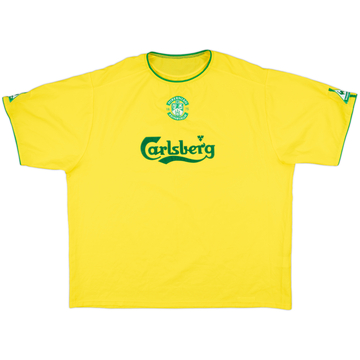2003-04 Hibernian Away Shirt - 9/10 - (XXL)