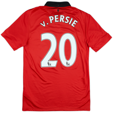 2013-14 Manchester United Home Shirt v.Persie #20 - 5/10 - (S)