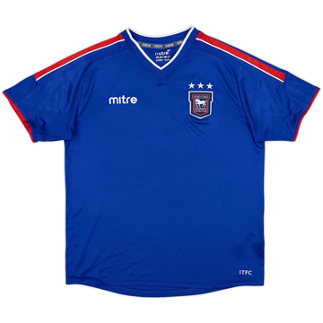 2012-13 Ipswich Home Shirt - 9/10 - (XL.Boys)
