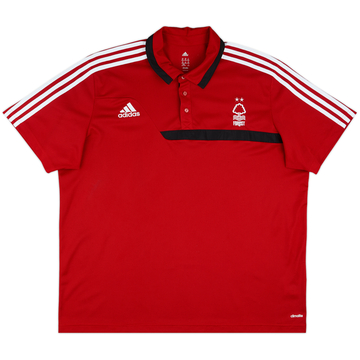 2013-14 Nottingham Forest adidas Polo Shirt - 9/10 - (XXL)