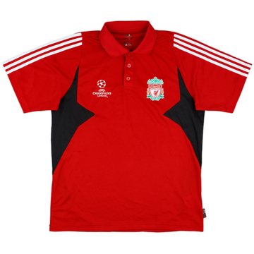2007-08 Liverpool CL adidas Polo Shirt - 7/10 - (L)