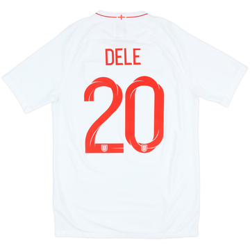 2018-19 England Home Shirt Dele #20 - 9/10 - (M)