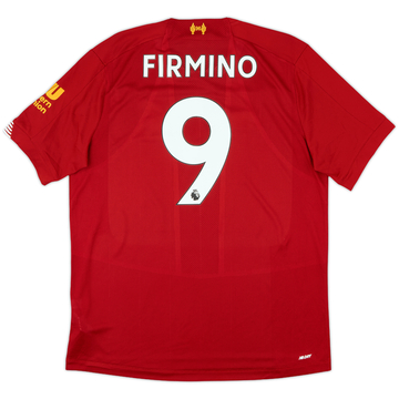 2019-20 Liverpool Home Shirt Firmino #9VS