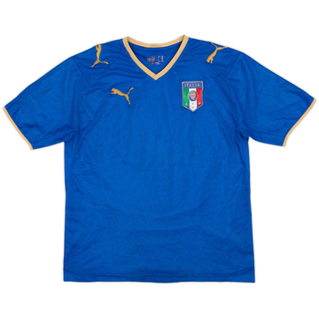 2007-08 Italy Home Shirt - 6/10 - (XL.Boys)