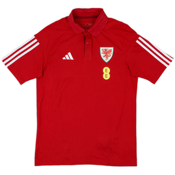 2022-23 Wales adidas Polo Shirt - 9/10 - (S)