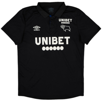 2021-22 Derby County Umbro Polo Shirt - 7/10 - (M)