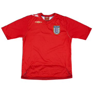 2006-08 England Away Shirt - 5/10 - (L)