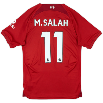 2022-23 Liverpool Home Shirt M.Salah #11 - 8/10 - (XS)