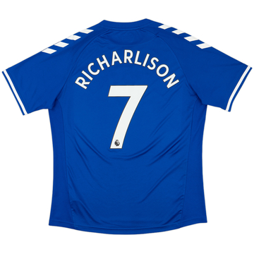 2020-21 Everton Home Shirt Richarlison #7 - 8/10 - (XL)