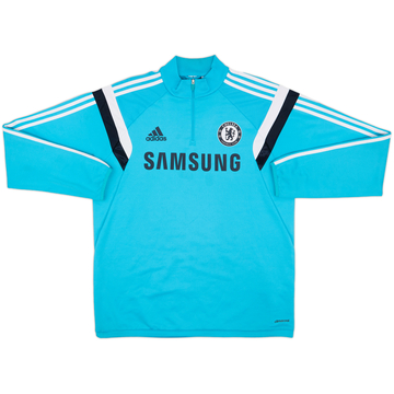 2014-15 Chelsea adidas 1/4 Zip Drill Top - 7/10 - (L)