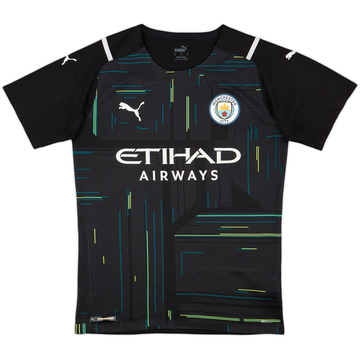2021-22 Manchester City Authentic GK Shirt - 9/10 - (M)