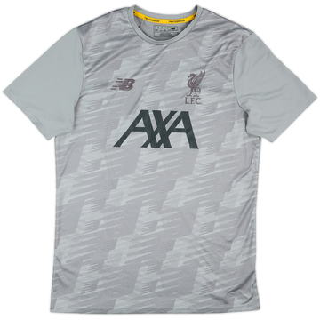 2019-20 Liverpool New Balance Training Shirt - 9/10 - (M)