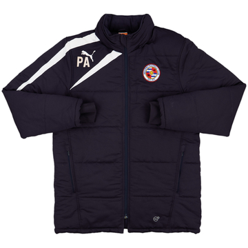 2009-10 Reading Staff Issue Puma Padded Bench Coat PA - 8/10 - (M)