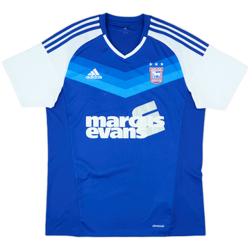 2016-17 Ipswich Home Shirt - 6/10 - (L)