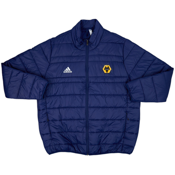 2019-20 Wolves adidas Padded Bench Coat - 9/10 - (XXL)