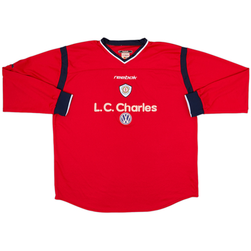 2001-02 Crewe Alexandra Home L/S Shirt - 8/10 - (XL)