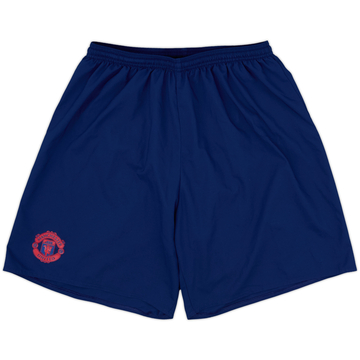 2015-16 Manchester United adidas Training Shorts - 9/10 - (L)