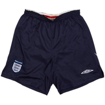 2007-09 England Home Shorts - 5/10 - (M)