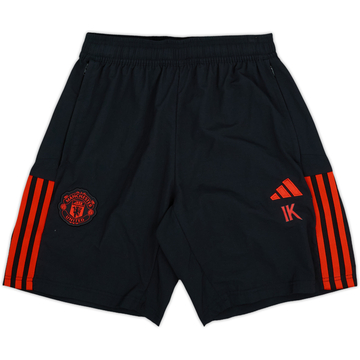 2023-24 Manchester United adidas Staff Issue Training Shorts IK - 9/10 - (S)