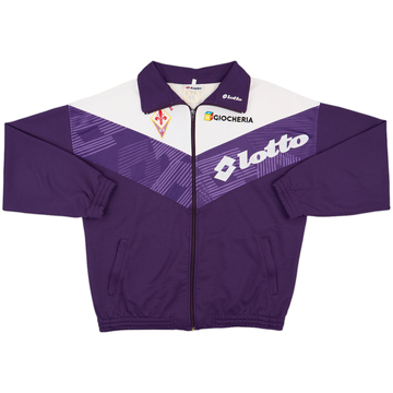 1991-92 Fiorentina Lotto Track Jacket - 8/10 - (XL)