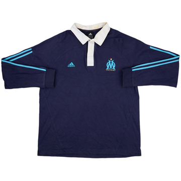 2007-08 Marseille adidas Polo L/S Shirt - 6/10 - (XL)