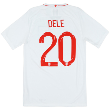 2018-19 England Home Shirt Dele #20 - 8/10 - (S)