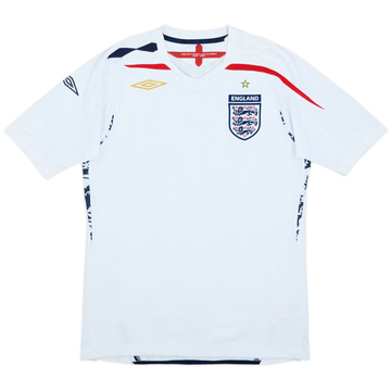 2007-09 England Home Shirt - 5/10 - (S)
