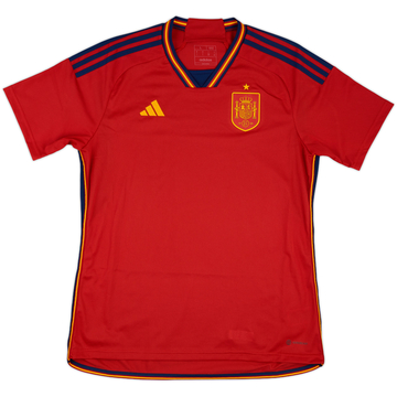 2022-23 Spain Home Shirt - 10/10 - (L)