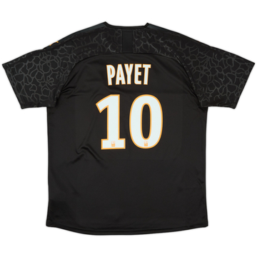 2019-20 Olympique Marseille Third Shirt Payet #10 - 9/10 - (XL)
