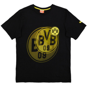 2016-17 Borussia Dortmund Puma Graphic Tee - 9/10 - (XL.Boys)