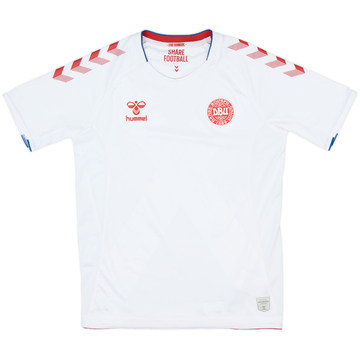 2018-19 Denmark Away Shirt - 8/10 - (L.Boys)