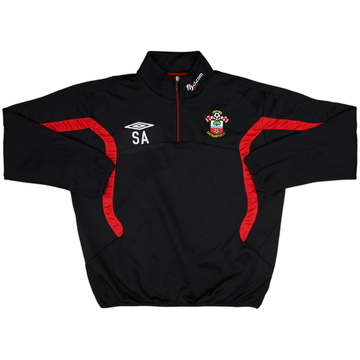 2010-11 Southampton Umbro Staff Issue 1/4 Zip Training Top SA - 10/10 - (XL)