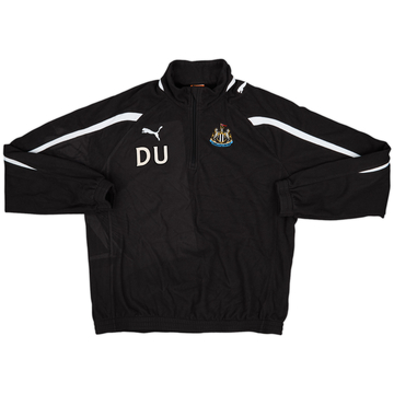 2010-11 Newcastle Staff Issue Puma 1/4 Zip Fleece Top DU - 8/10 - (L)
