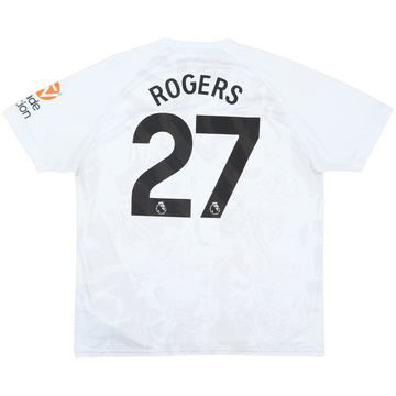 2023-24 Aston Villa Away Shirt Rogers #27 - 6/10 - (XXL)