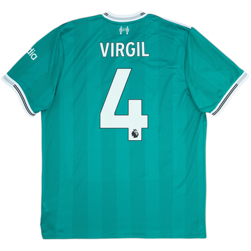 2025-26 Liverpool Authentic Third Shirt Virgil #4 - 9/10 - (XL)