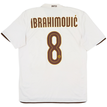 2008-09 Inter Milan Away Shirt Ibrahimovic #8 - 5/10 - (M)