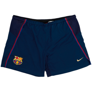 2002-03 Barcelona Away Shorts - 6/10 - (S)