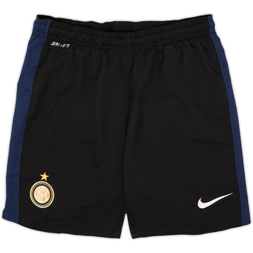 2013-14 Inter Milan Home Shorts - 8/10 - (M)