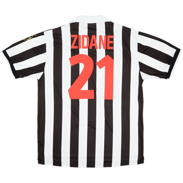 1998-99 Juventus Home Shirt Zidane #21 - 8/10 - (XL)