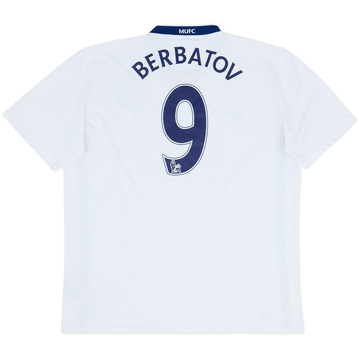 2008-10 Manchester United Away Shirt Berbatov #9 - 10/10 - (XL)