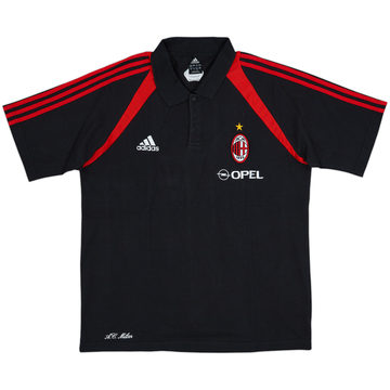 2004-05 AC Milan Player Issue adidas Polo Shirt - 10/10 - (XL/XXL)
