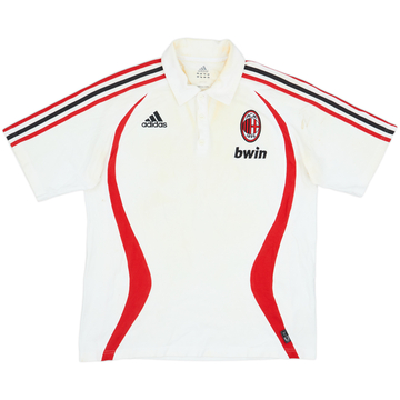 2006-07 AC Milan Player Issue adidas Polo Shirt - 4/10 - (M/L)