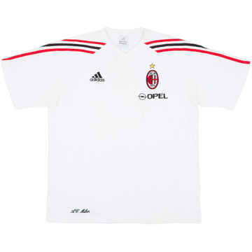 2005-06 AC Milan Player Issue adidas Cotton Tee - 7/10 - (L)