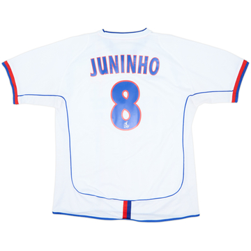 2003-04 Lyon Home Shirt Juninho #8 - 8/10 - (L)