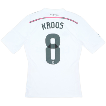 2014-15 Real Madrid Home Shirt Kroos #8 - 7/10 - (M)